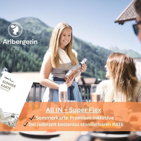 Hotel Die Arlbergerin -New- All-In Super Flex Rate (Adults Only) Sankt Anton am Arlberg Buitenkant foto